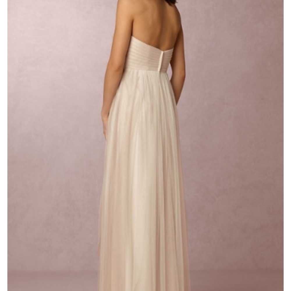 Jenny Yoo Annabelle Dress in Ivory/Nude Size 12 - Picture 3 of 8